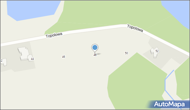 Siemyśl, Topolowa, 48, mapa Siemyśl