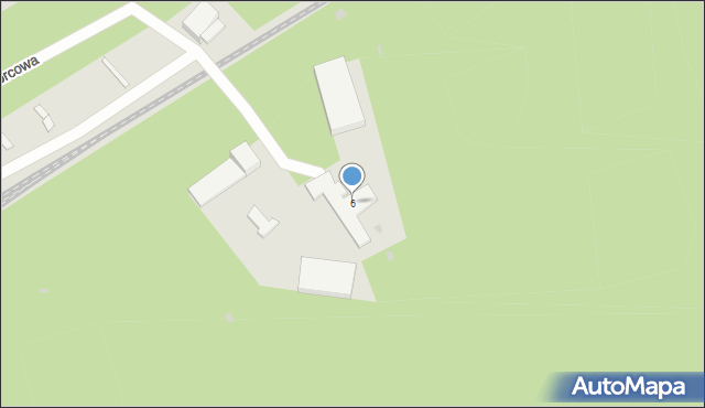 Sieraków, Towarowa, 6, mapa Sieraków