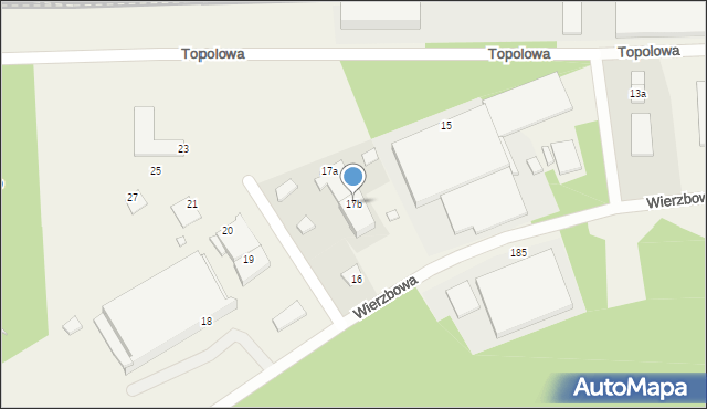 Skarbimierz-Osiedle, Topolowa, 17b, mapa Skarbimierz-Osiedle