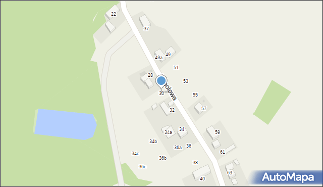 Śliwice, Topolowa, 30, mapa Śliwice