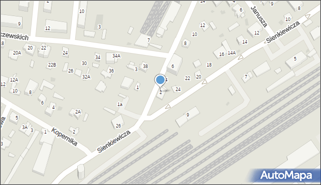 Sochaczew, Towarowa, 2, mapa Sochaczew