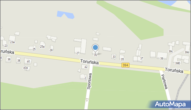 Solec Kujawski, Toruńska, 31, mapa Solec Kujawski