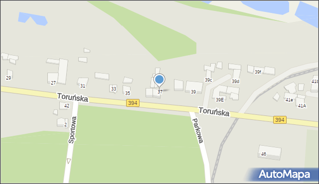 Solec Kujawski, Toruńska, 37, mapa Solec Kujawski