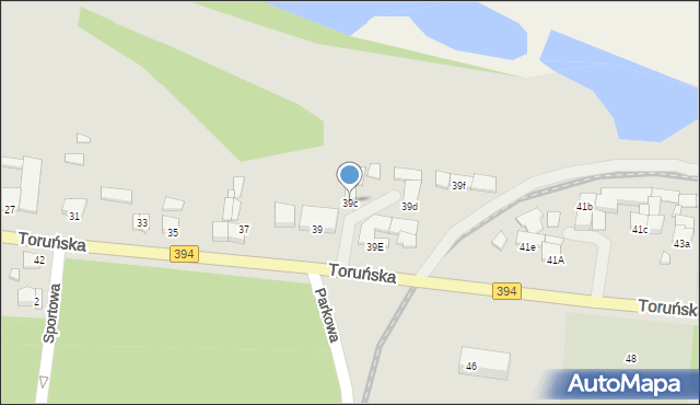 Solec Kujawski, Toruńska, 39c, mapa Solec Kujawski
