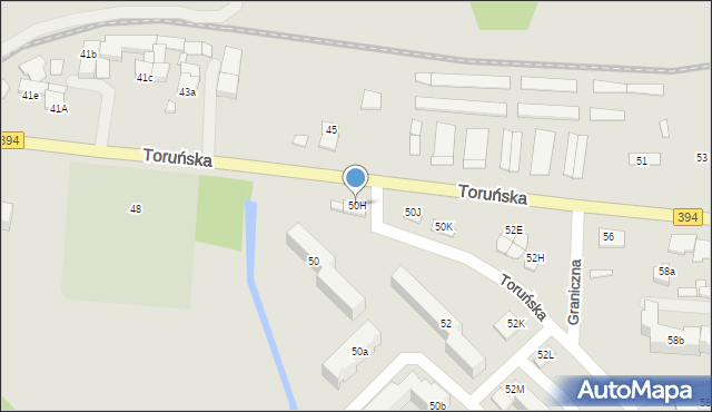 Solec Kujawski, Toruńska, 50H, mapa Solec Kujawski