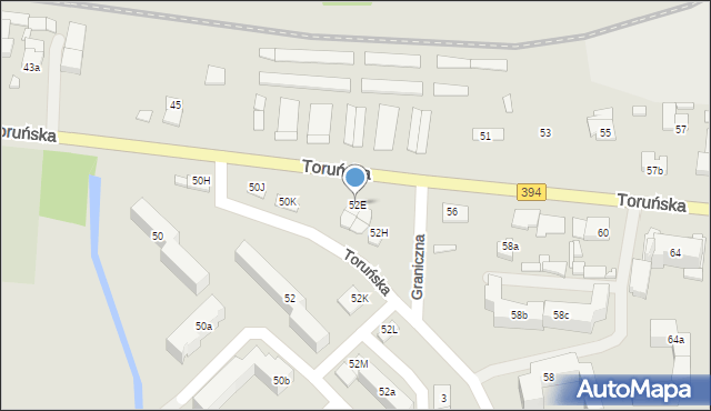 Solec Kujawski, Toruńska, 52E, mapa Solec Kujawski