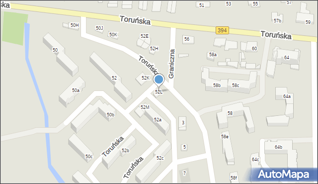 Solec Kujawski, Toruńska, 52L, mapa Solec Kujawski