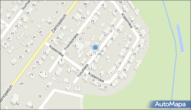 Środa Wielkopolska, Toruńska, 8a, mapa Środa Wielkopolska