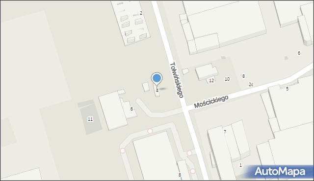 Stalowa Wola, Tołwińskiego Ludwika, 4, mapa Stalowa Wola