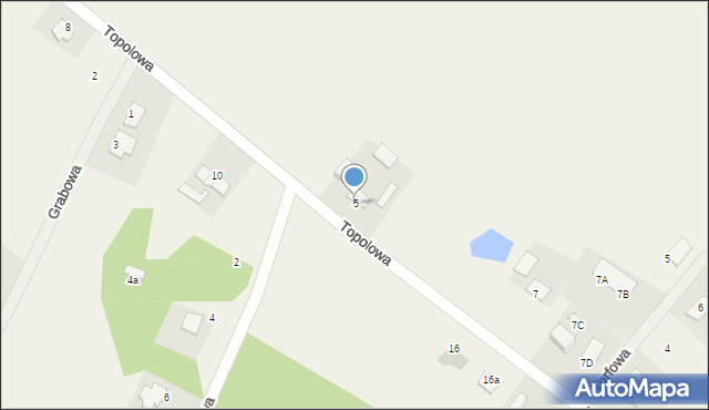 Stronno, Topolowa, 5, mapa Stronno