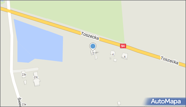 Strzelce Opolskie, Toszecka, 2, mapa Strzelce Opolskie