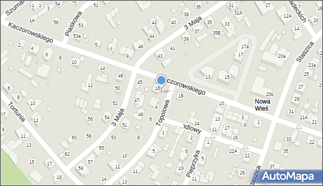 Swarzędz, Topolowa, 2, mapa Swarzędz