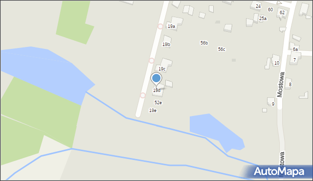 Szczecin, Topolowa, 19d, mapa Szczecina