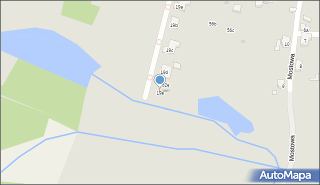 Szczecin, Topolowa, 19e, mapa Szczecina