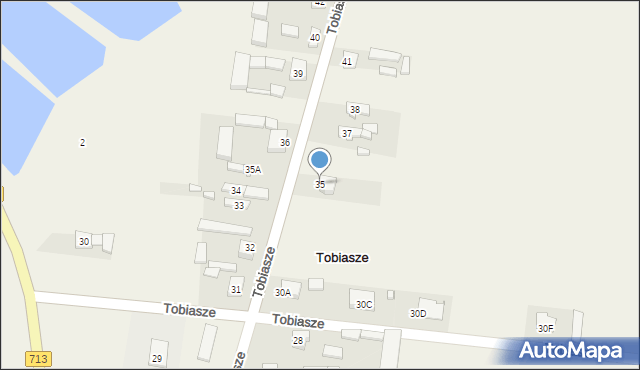 Tobiasze, Tobiasze, 35, mapa Tobiasze