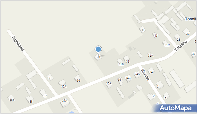 Tobolice, Tobolice, 33, mapa Tobolice