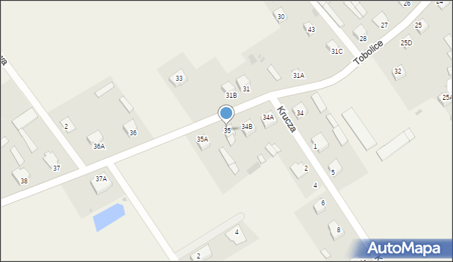 Tobolice, Tobolice, 35, mapa Tobolice