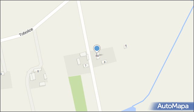 Tobolice, Tobolice, 6A, mapa Tobolice