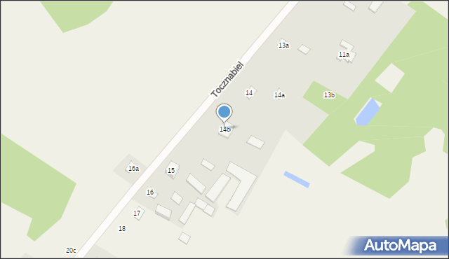Tocznabiel, Tocznabiel, 14b, mapa Tocznabiel