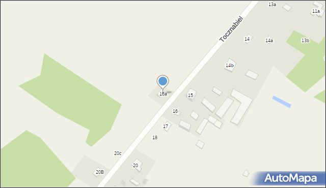 Tocznabiel, Tocznabiel, 16a, mapa Tocznabiel