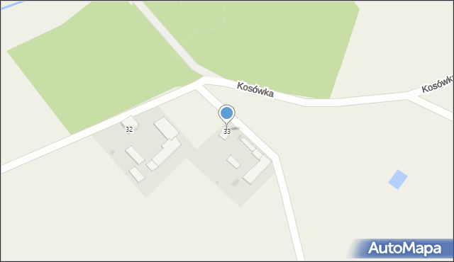 Toczyłowo, Toczyłowo, 33, mapa Toczyłowo