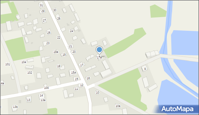 Tokary, Tokary, 17a, mapa Tokary