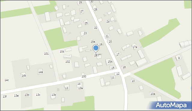 Tokary, Tokary, 18, mapa Tokary