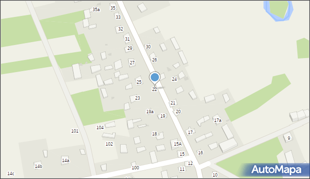 Tokary, Tokary, 22, mapa Tokary