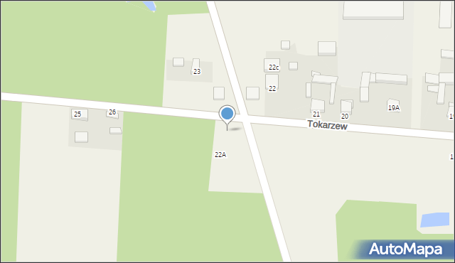 Tokarzew, Tokarzew, 27, mapa Tokarzew