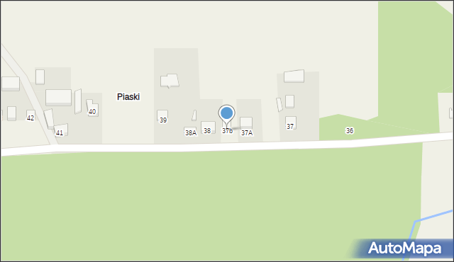 Tokarzew, Tokarzew, 37b, mapa Tokarzew
