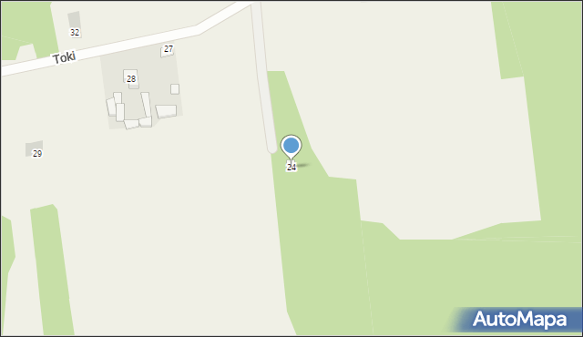 Toki, Toki, 24, mapa Toki
