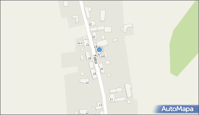 Tolcz, Tolcz, 17b, mapa Tolcz
