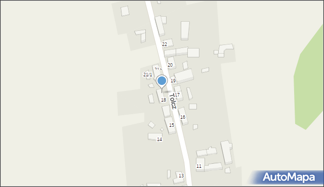 Tolcz, Tolcz, 18/1, mapa Tolcz
