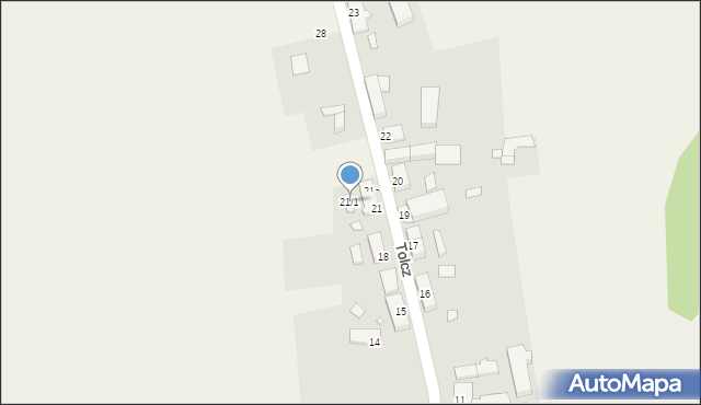 Tolcz, Tolcz, 21/1, mapa Tolcz
