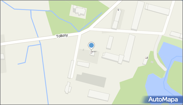 Tołkiny, Tołkiny, 17, mapa Tołkiny