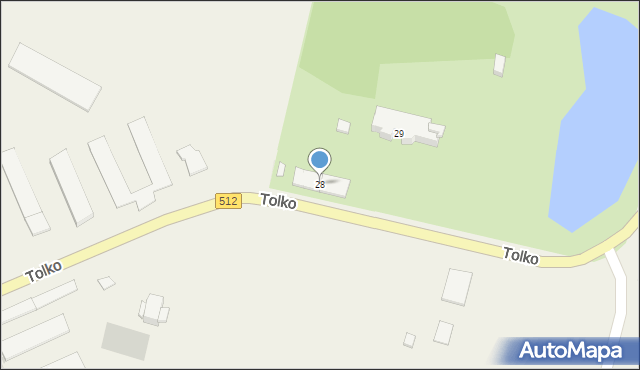 Tolko, Tolko, 28, mapa Tolko