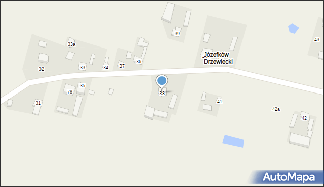 Tomaszew, Tomaszew, 38, mapa Tomaszew