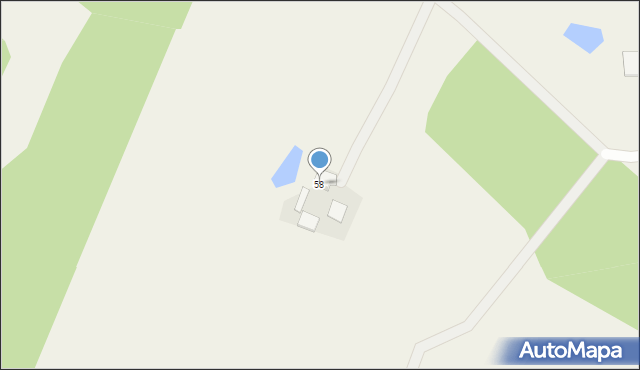 Tomaszewo, Tomaszewo, 58, mapa Tomaszewo