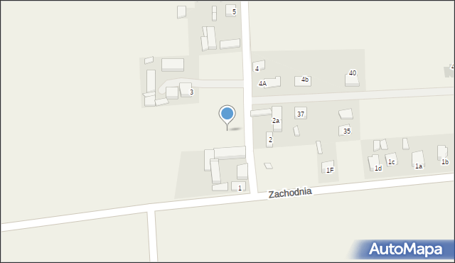 Tomaszewo, Tomaszewo, 2b, mapa Tomaszewo
