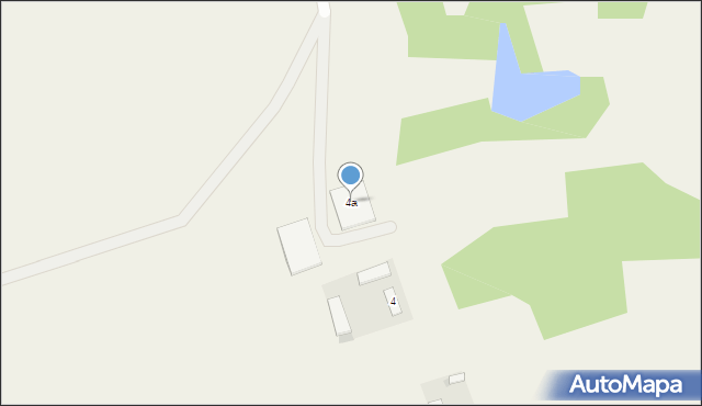Tomaszewo, Tomaszewo, 4a, mapa Tomaszewo