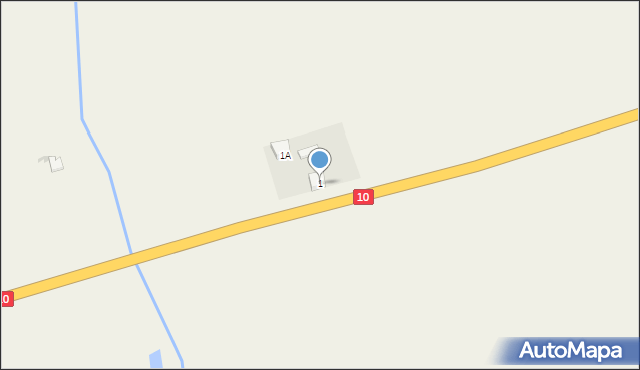 Tomaszewo, Tomaszewo, 1, mapa Tomaszewo