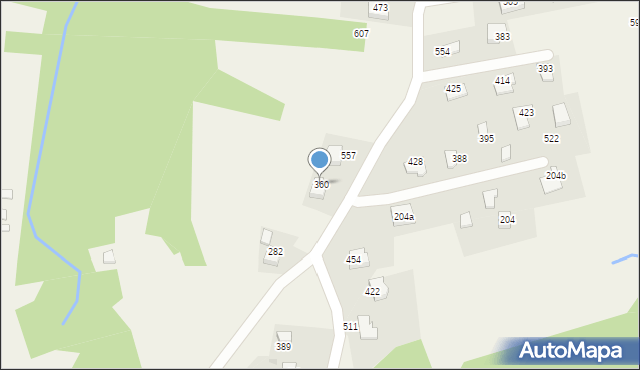 Tomaszkowice, Tomaszkowice, 360, mapa Tomaszkowice