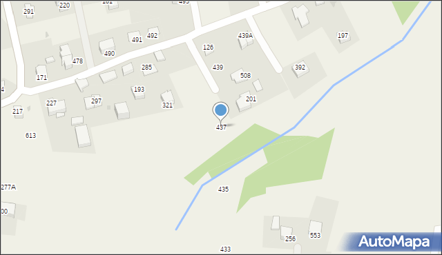 Tomaszkowice, Tomaszkowice, 437, mapa Tomaszkowice