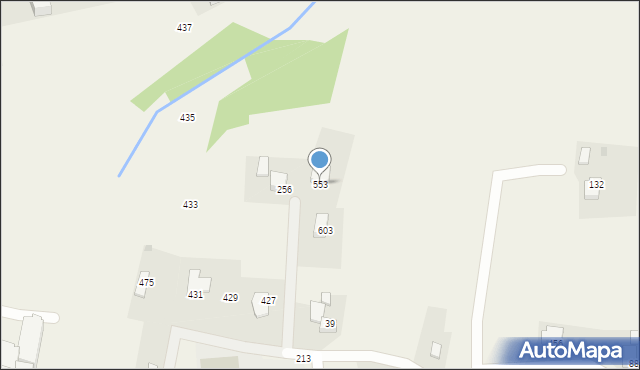 Tomaszkowice, Tomaszkowice, 553, mapa Tomaszkowice