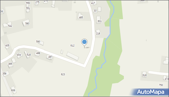 Tomaszkowice, Tomaszkowice, 620, mapa Tomaszkowice