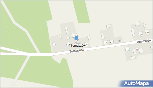 Tomaszów, Tomaszów, 17, mapa Tomaszów