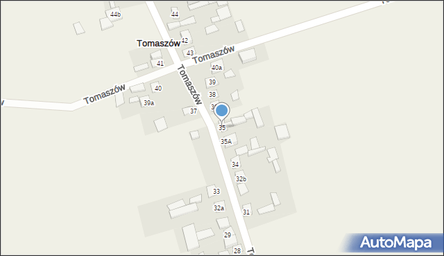 Tomaszów, Tomaszów, 35, mapa Tomaszów