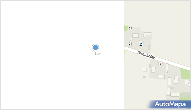 Tomaszów, Tomaszów, 21, mapa Tomaszów