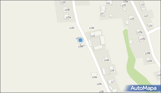 Tomaszów Bolesławiecki, Tomaszów Bolesławiecki, 119b, mapa Tomaszów Bolesławiecki