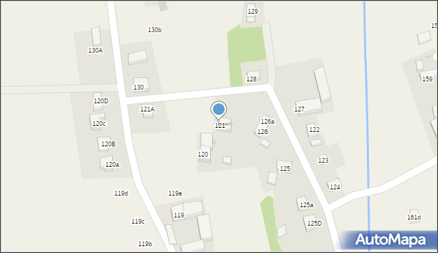 Tomaszów Bolesławiecki, Tomaszów Bolesławiecki, 121, mapa Tomaszów Bolesławiecki